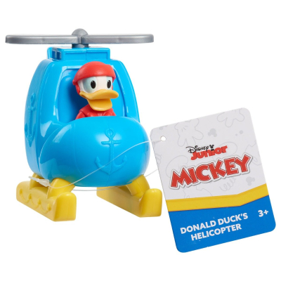 Figurina Mickey Mouse, Donald in masinuta, 38739