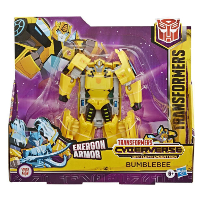Figurina Transformers Cyberverse Action Attacker Ultra, Bumblebee E7106