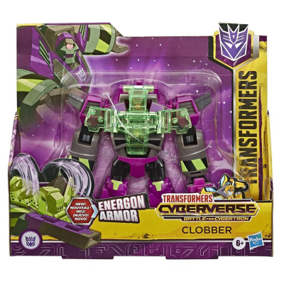 Figurina Transformers Cyberverse Action Attacker Ultra, Clobber E7108