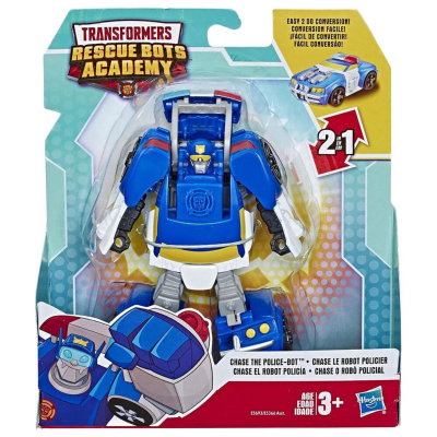 Figurina Transformers, Rescue Bots Academy, Chase the Police-Bot, F08895 