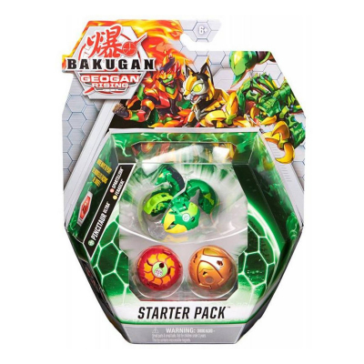 Set Bakugan Geogan Rising, Starter Pack, Pincitaur ultra, Spartillion, Ferascal 20133070