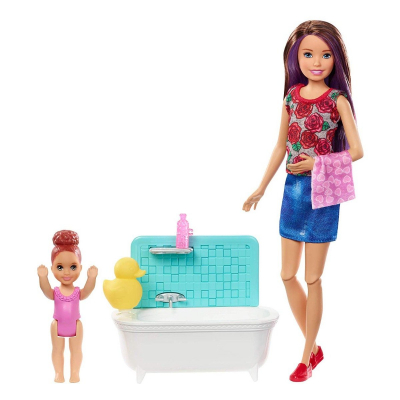 Set de joaca Barbie Skipper Babysitter INC, FXH05
