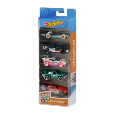 Set masinute Hot Wheels, GTN34, 1:64 (5 modele)