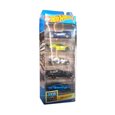 Set masinute Hot Wheels, HW Legends, HFV82, 1:64 (5 modele)
